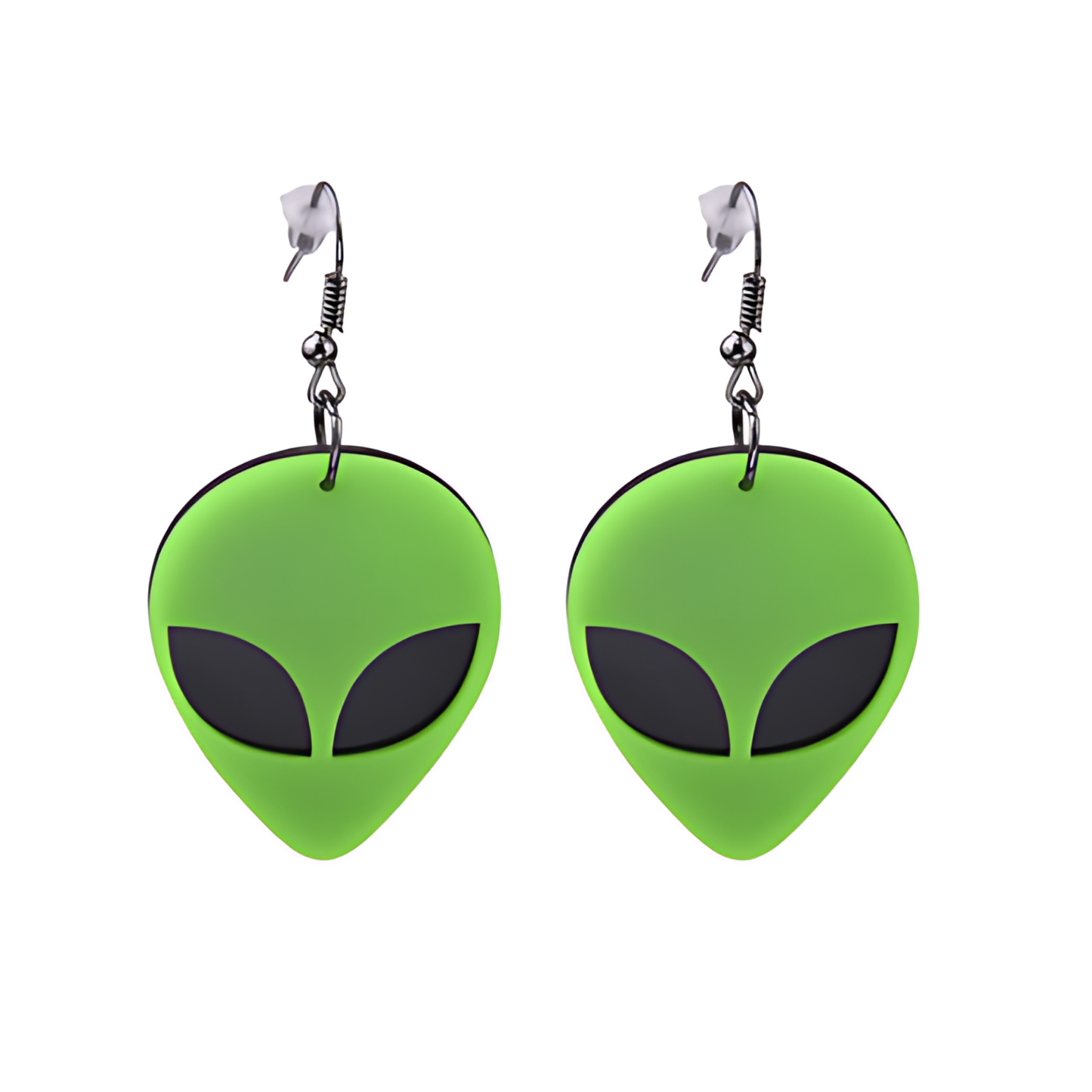Acrylic Alien Earrings