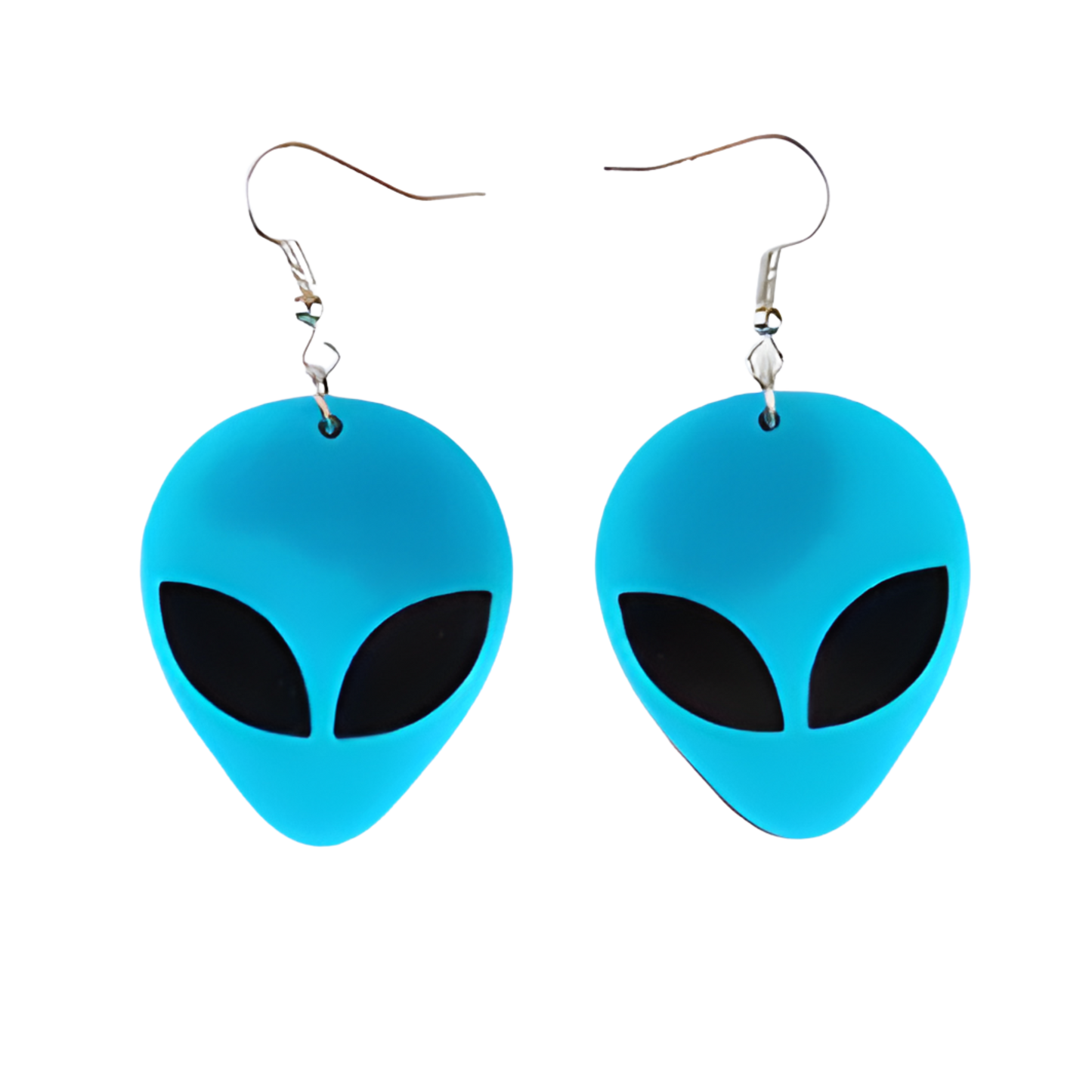 Acrylic Alien Earrings