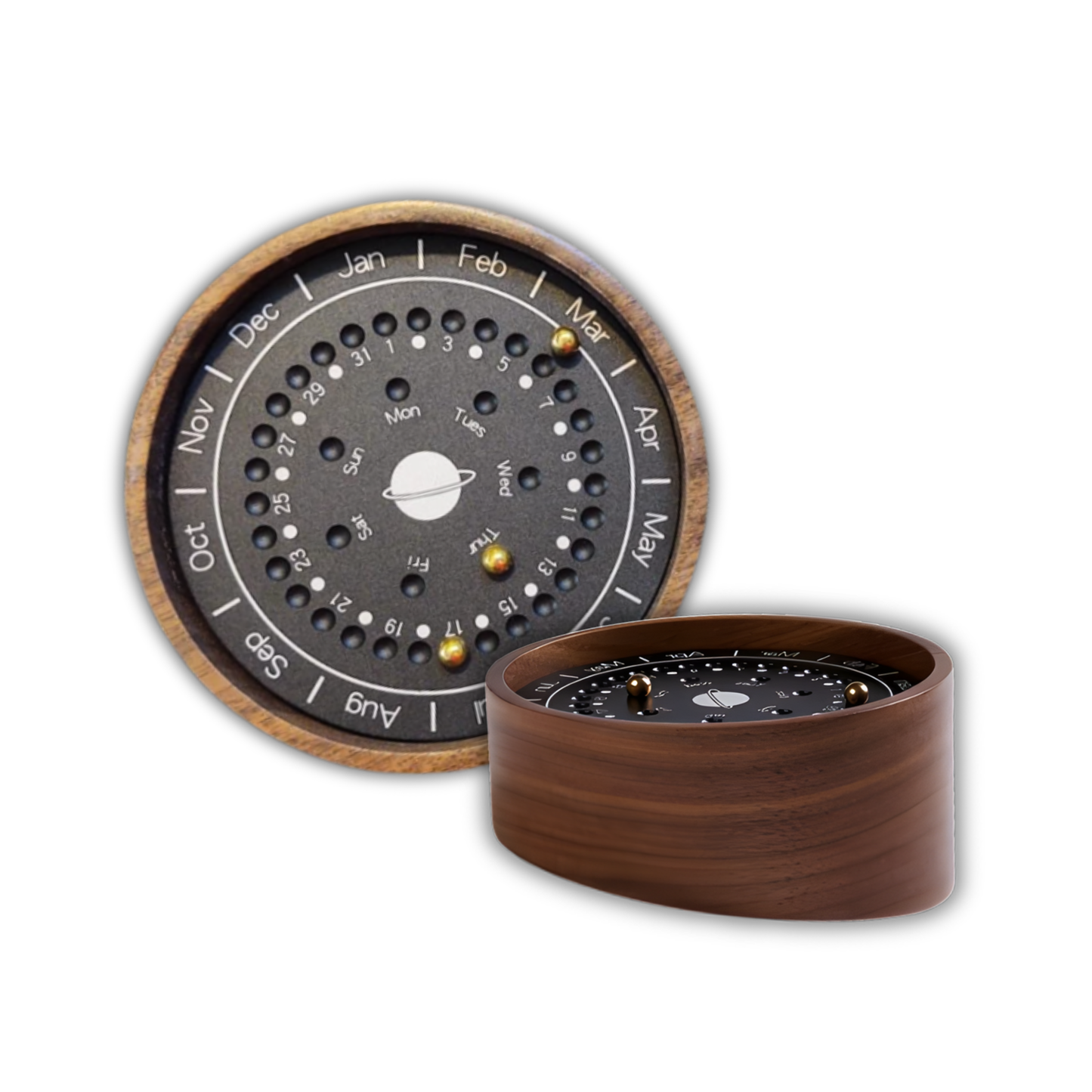Eternal Wooden Calendar