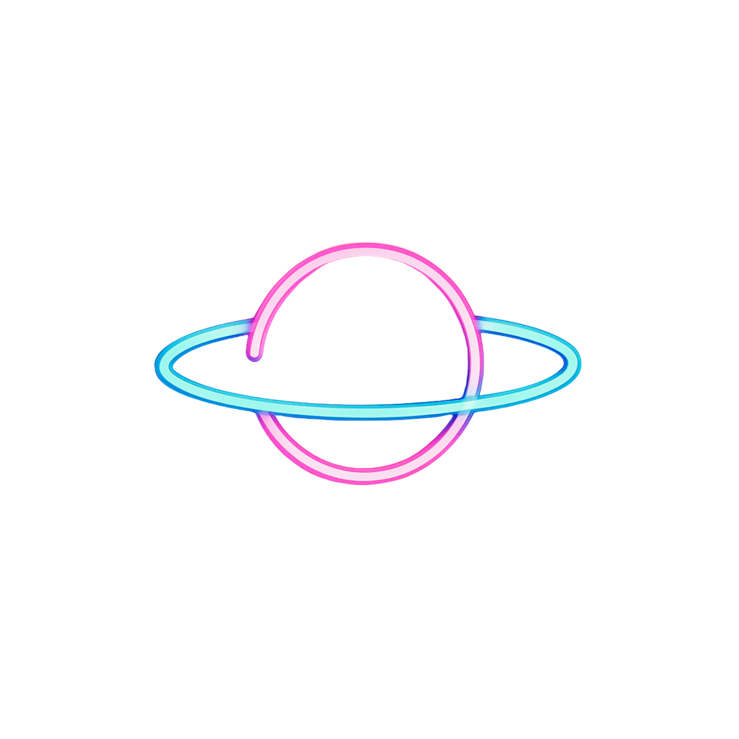 Saturn Neon Led Light