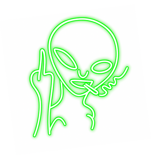 Rebel Alien | Neon Led Light
