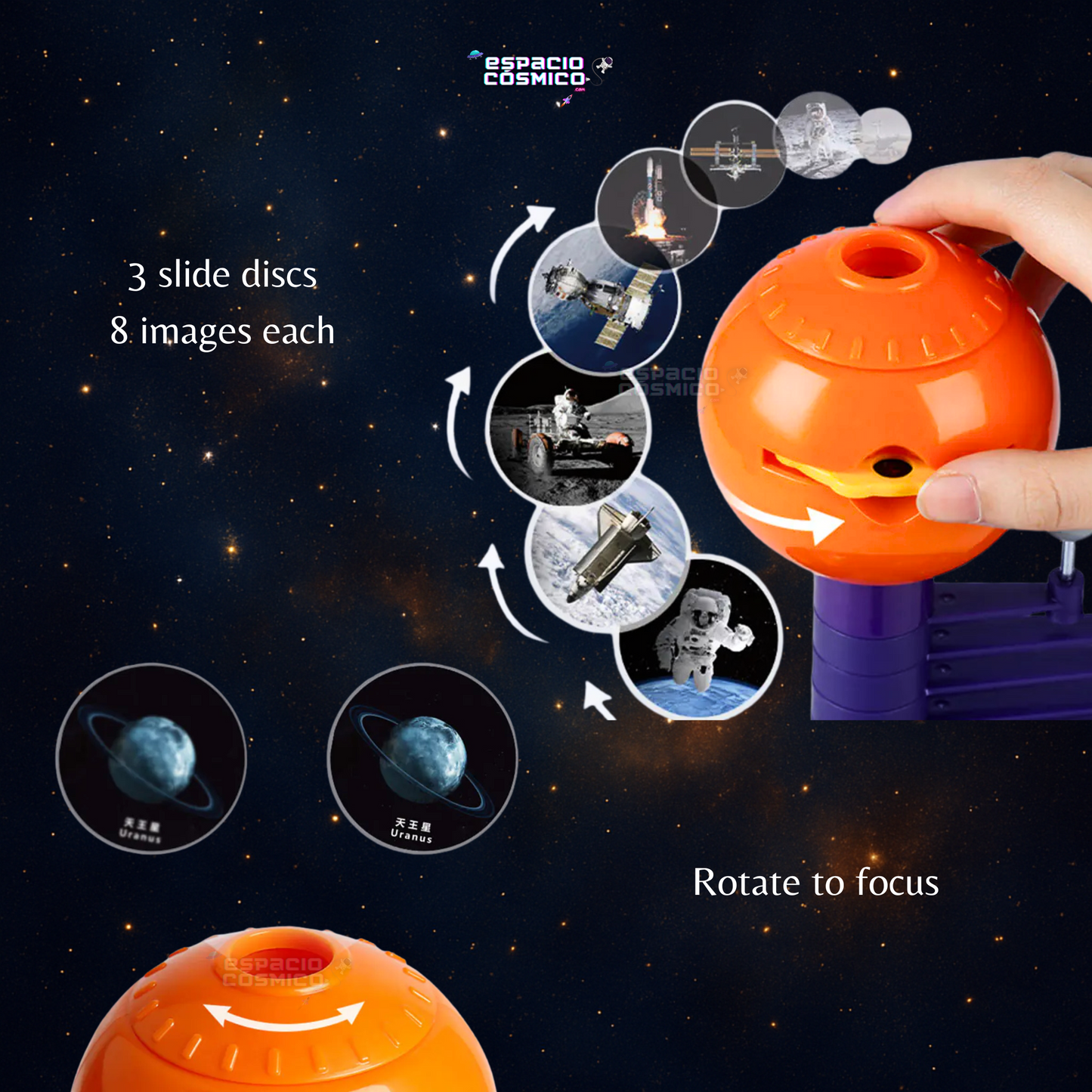 Montessori Solar System Projector Educational Kit
