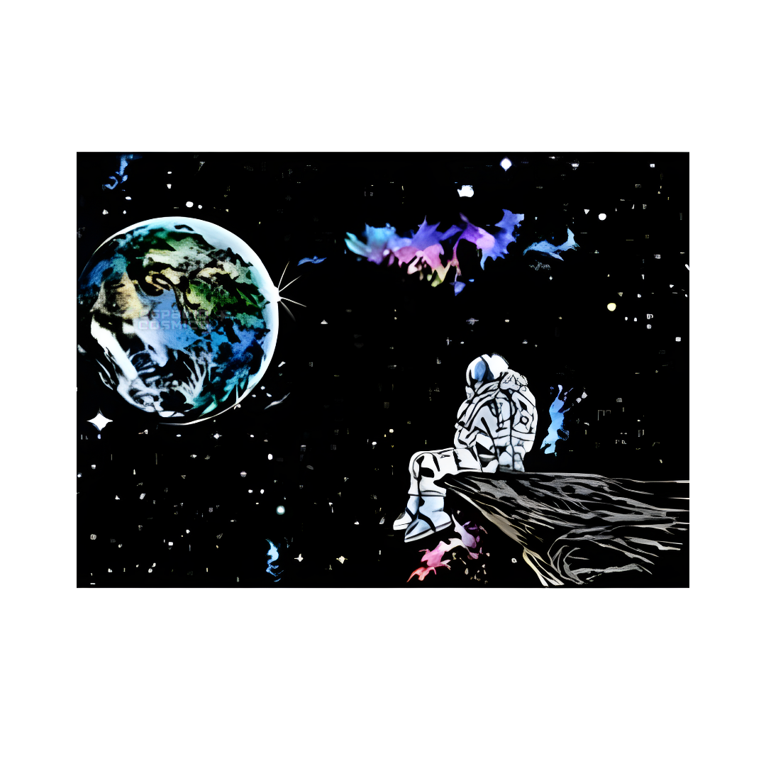 Space Scratch Painting Kit | Planets & Astronauts