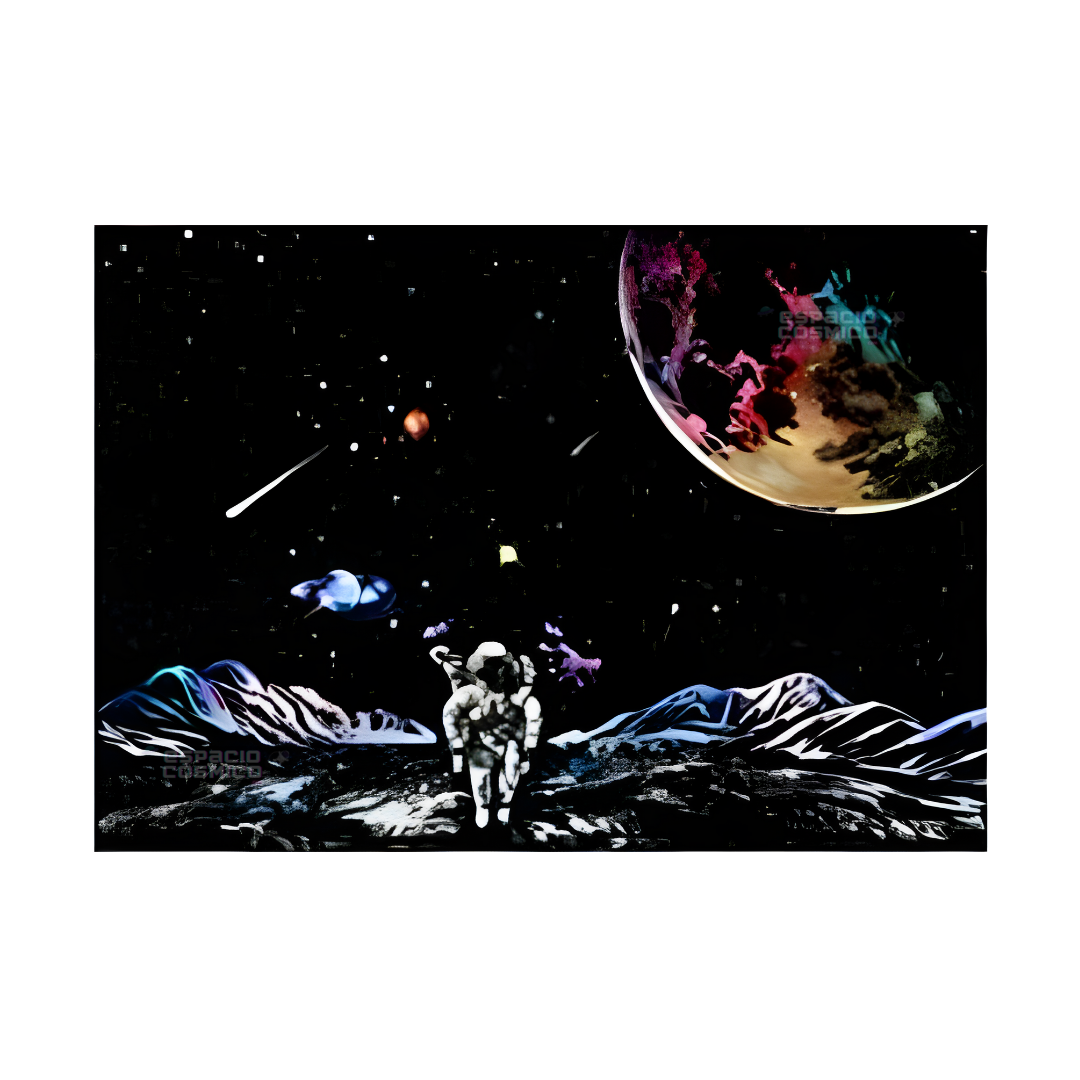 Space Scratch Painting Kit | Planets & Astronauts