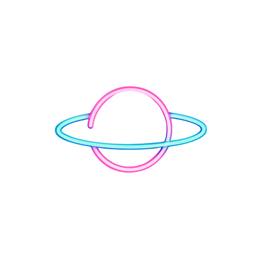 Saturn Neon Led Light 