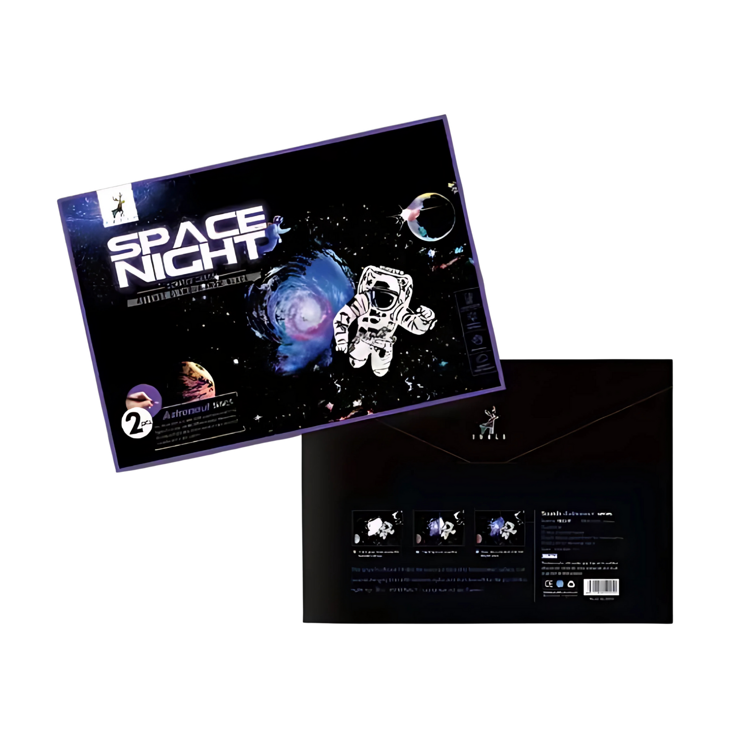 Space Astronaut Scratch Painting Kit