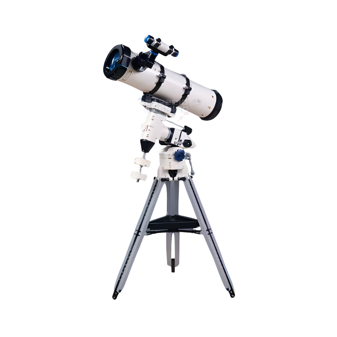 Astronomical telescope building blocks model facing left