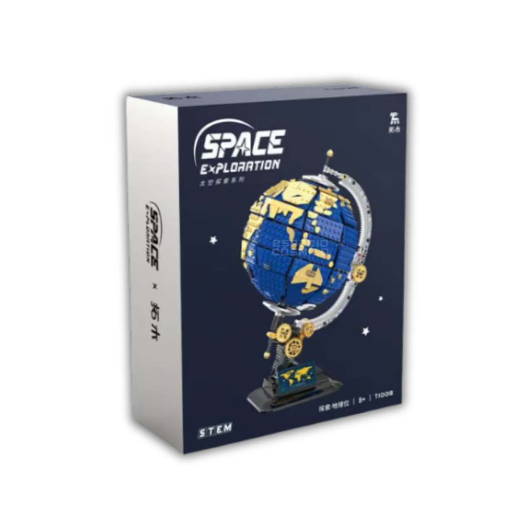 Packaging box of the Earth building blocks set